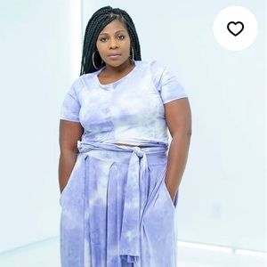 “In the Clouds” skirt set